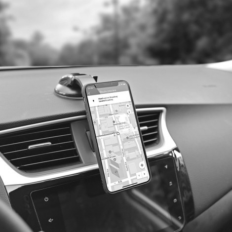 ColorWay | Dashboard-2 | Magnetic Car Holder For Smartphone | Adjustable | Magnetic | Gray | Panel or windshield mounting using - 5